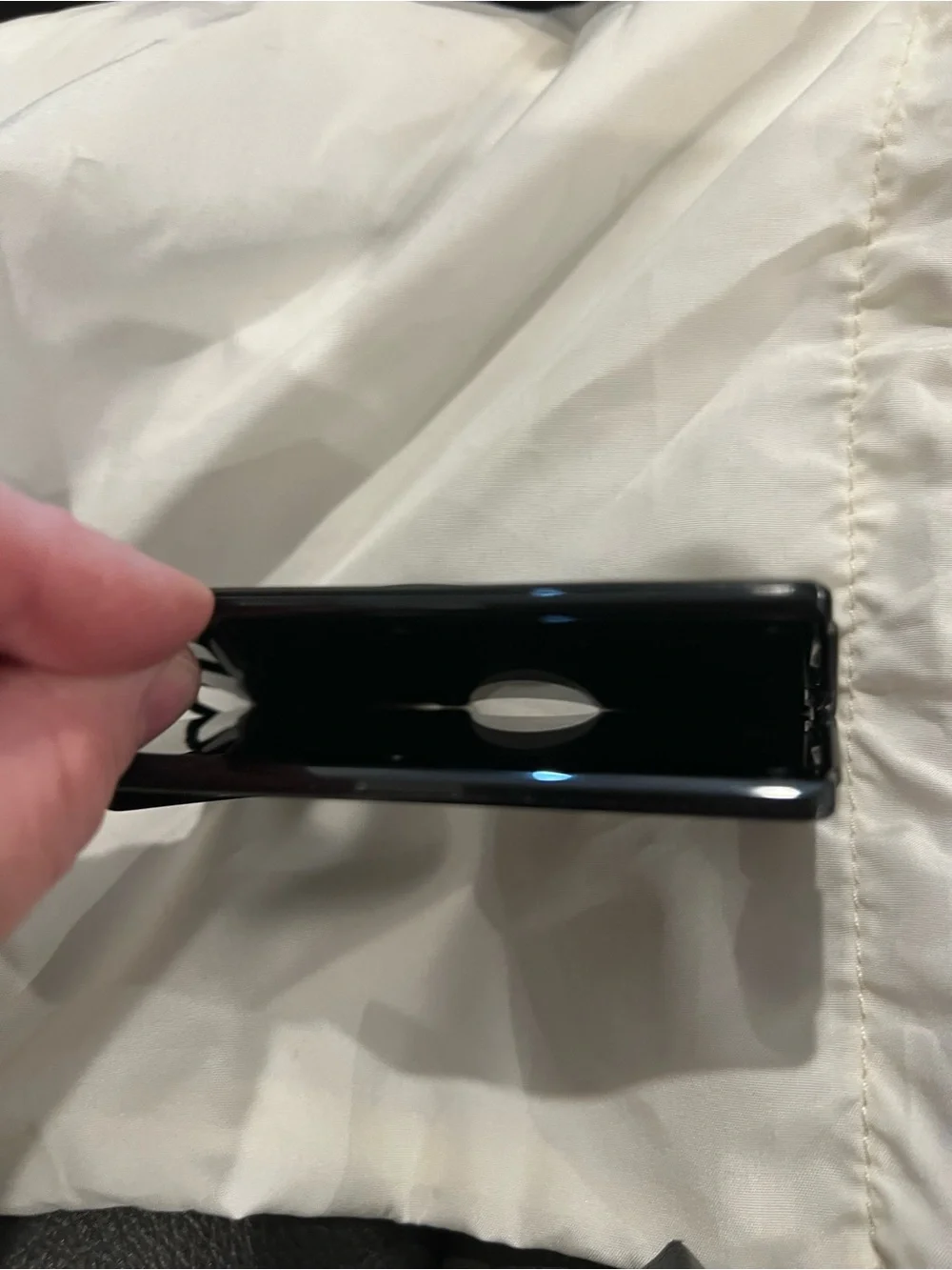 AirTag Black and Silver Slim Metal Money Clip with Tool